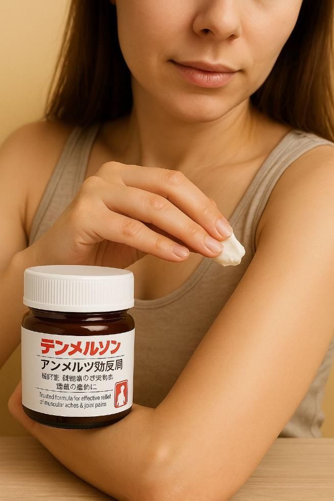 Japanese Formula Soothing Massage Gel for Joint & Muscle Pain Relief – Arnica, Mugwort, Hyaluronic Acid – Back, Neck, Knee & Leg Massage Balm – 100% Herbal Fast Absorption Formula (Pack of 2)